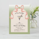 Search for martini birthday invitations Retro