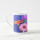 Recherche de fleurs de marguerite gerbera tasses Rose