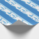 Search for sea life wrapping paper Blue