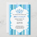 Search for blue prince birthday invitations Boy