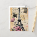 Search for retro flowers postcards France
