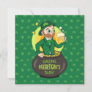 Search for pot of gold invitations Saint patrick's day