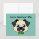 Search for happy pug postcards Puppy