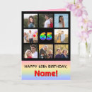 Search for 65th birthday cards Sixty five years old