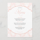 Search for butterfly menus Blush pink