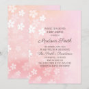 Search for cherry blossom baby shower invitations Floral