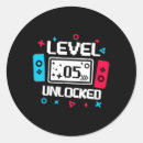 Search for videogame stickers Insert coin to play