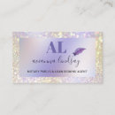 Search for iridescent business cards Script calligraphy typography