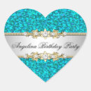 Search for diamond birthday party stickers Glitter