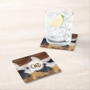 Search for animal print coasters Cowhide