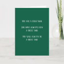 Search for great dad cards Green