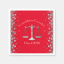 Search for law school graduation napkins Elegant