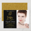Search for sassy 60th birthday invitations Gold