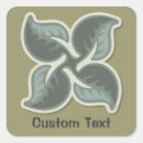 Search for 3 leaf stickers Design
