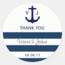 Search for navy stripe wedding stickers Nautical
