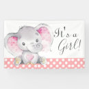 Search for elephant baby shower decoration banners Cute