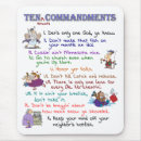 Search for commandments mousepads Religion