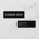 Recherche de barber shop cartes visite Rétro