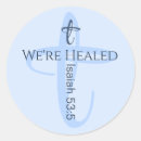 Search for jesus heals stickers Cross