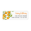 Search for orange fruit return address labels Citrus