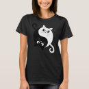 Recherche de ying yang tshirts Chats