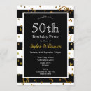 Search for gold and white 50th birthday invitations Fifty