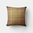 Search for brown plaid pillows Rustic