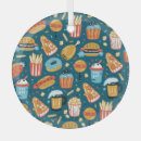 Search for fast food ornaments Illustration