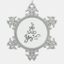 Search for she said yes ornaments Calligraphy