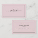 Recherche de blush pink business cards Customer