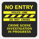 Recherche de enquête autocollants Police