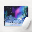 Search for the aurora mousepads Mountains