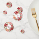 Recherche de confettis Table