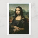 Search for mona lisa postcards Italian