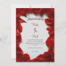 Recherche de red rose invitations Romantique