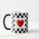 Search for love chess mugs Heart