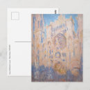 Recherche de cathédrale rouen cartes postales Claude monet