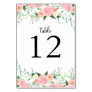 Search for peach flower wedding table cards Modern