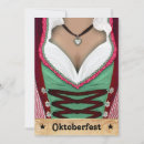 Search for dirndl invitations Oktoberfest