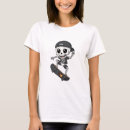 Search for cartoon skater tshirts Skull