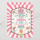 Search for carnival birthday invitations Big top