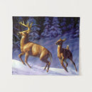 Search for buck and doe art Winter