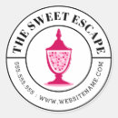 Search for curved text stickers Pink