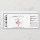 Search for ballet invitations Watercolor