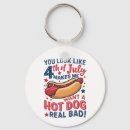 Search for hot dog keychains Usa