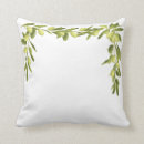 Search for olive branch pillows White