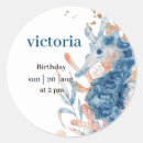 Search for blue sea shell stickers Boy