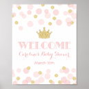 Search for princess welcome signs Princess baby shower