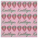 Search for fruit print fabric Strawberry