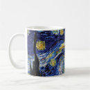 Search for starry night mugs Blue